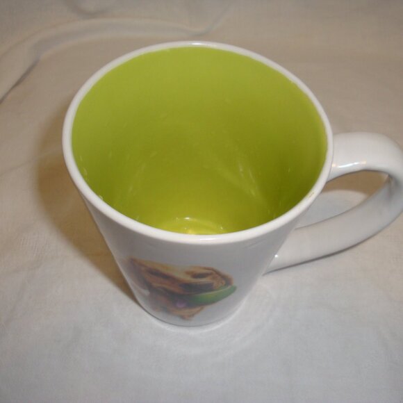 Paws & Claws Stone Ware Coffee Cup Mug Dachshund with Ball EUC - Picture 3 of 4